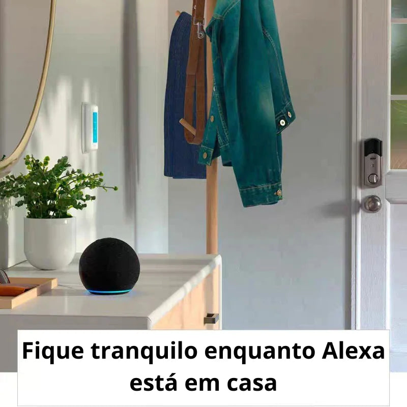 Alexa Echo Dot 5ª Geração Caixa de Som Inteligente Original Casa Moderna - SKYTUR